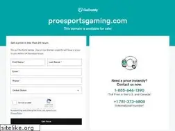 Sites similar to proesportsgaming.com