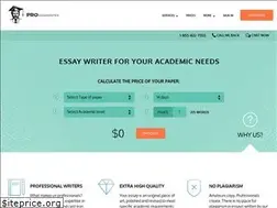 Sites similar to proessaywriter.net