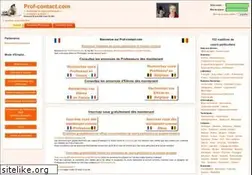 Sites similar to prof-contact.com