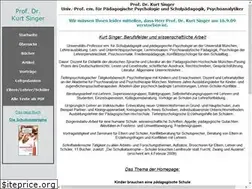 Sites similar to prof-kurt-singer.de