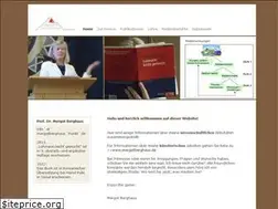 Sites similar to prof-margot-berghaus.de