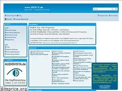 Sites similar to prof-x.de