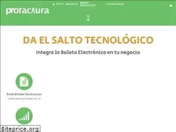 Sites similar to profactura.cl