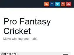 Sites similar to profantasycricket.com