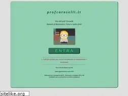 Sites similar to profcaroselli.it