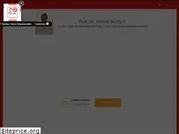 Sites similar to profdrahmetsoysal.com