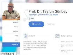 Sites similar to profdrtayfungunbay.com