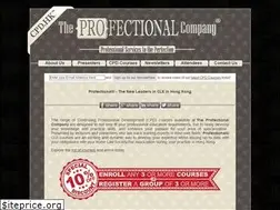 Sites similar to profectional.com