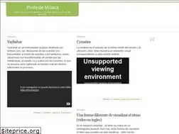 Sites similar to profedemusica.wordpress.com