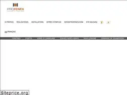 Sites similar to profenex.com