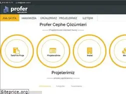 Sites similar to profer.com.tr
