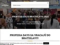 Sites similar to profesiadays.sk