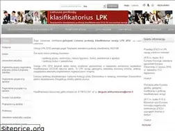 Sites similar to profesijuklasifikatorius.lt
