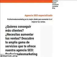 Sites similar to profesionalesmarketing.es