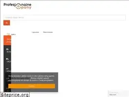 Sites similar to profesjonalneopony.pl