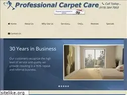 Sites similar to professional-carpetcare.com