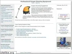Sites similar to professional-carpetcleaningequipment.com