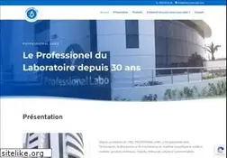 Sites similar to professional-labo.com