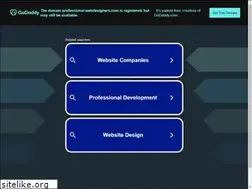 Sites similar to professional-webdesigners.com