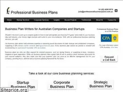 Sites similar to professionalbusinessplans.com.au