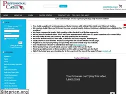 Sites similar to professionalcable.com
