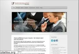 Sites similar to professionaledgeresumes.com