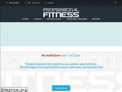 Sites similar to professionalfitness.nl
