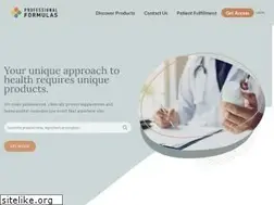 Sites similar to professionalformulas.com