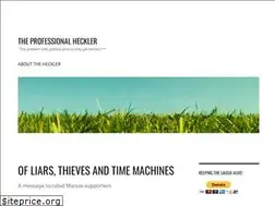 Sites similar to professionalheckler.com