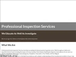 Sites similar to professionalhomeinspection.net