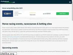 Sites similar to professionalhorseracing.net
