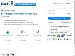 Sites similar to professionalindemnityinsurance.in