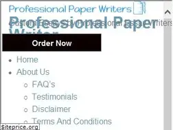 Sites similar to professionalpaperwriters.com