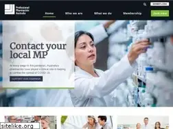Sites similar to professionalpharmacists.com.au