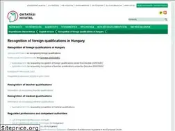 Sites similar to professionalrecognition.gov.hu