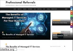 Sites similar to professionalreferrals.ca