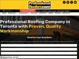 Sites similar to professionalroofers.com
