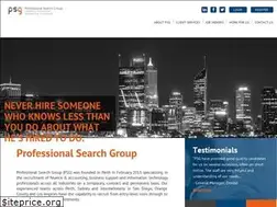 Sites similar to professionalsearchgroup.com.au