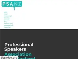 Sites similar to professionalspeakers.nz