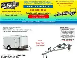 Sites similar to professionaltrailerrepair.com