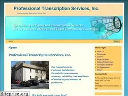 Sites similar to professionaltranscriptions.com