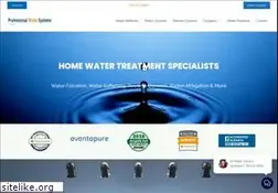 Sites similar to professionalwatersystems.com