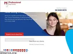 Sites similar to professionalyearcourse.com.au