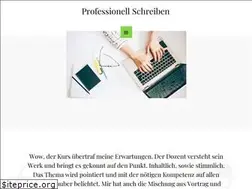 Sites similar to professionell-schreiben.de