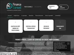 Sites similar to professionnels.financeconseil.fr