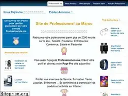 Sites similar to professionnels.ma