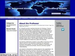Sites similar to professorahmed.com