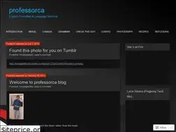 Sites similar to professorca.wordpress.com