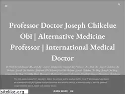 Sites similar to professordrjosephchikelueobi.com
