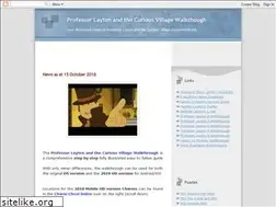 Sites similar to professorlaytonwalkthrough.blogspot.com